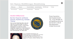 Desktop Screenshot of hypnotime.de